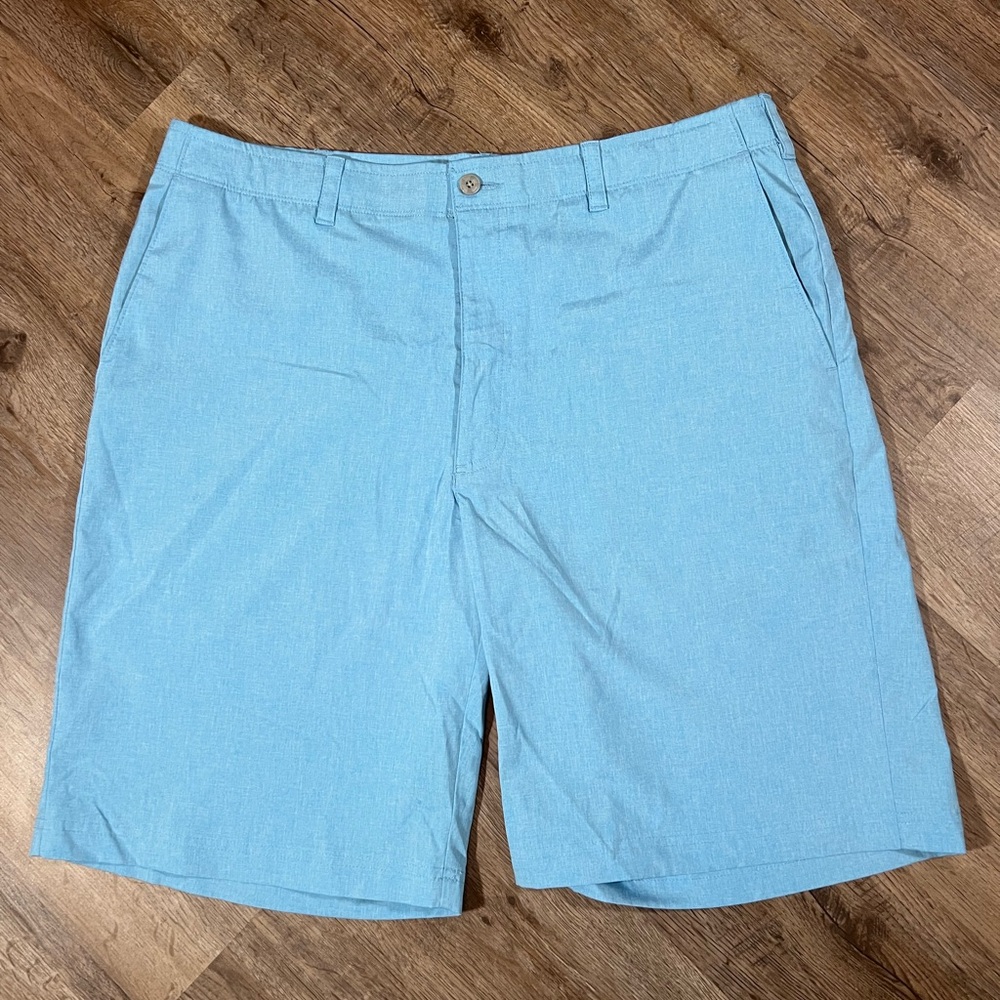 Ben Hogan Golf Shorts Size 36 Light Blue, Inseam 10"